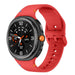 Bracelet silicone Samsung Galaxy Watch 8 - 44mm (rouge)