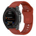 Bracelet silicone outdoor Garmin Instinct 3 - 50mm (rouge)