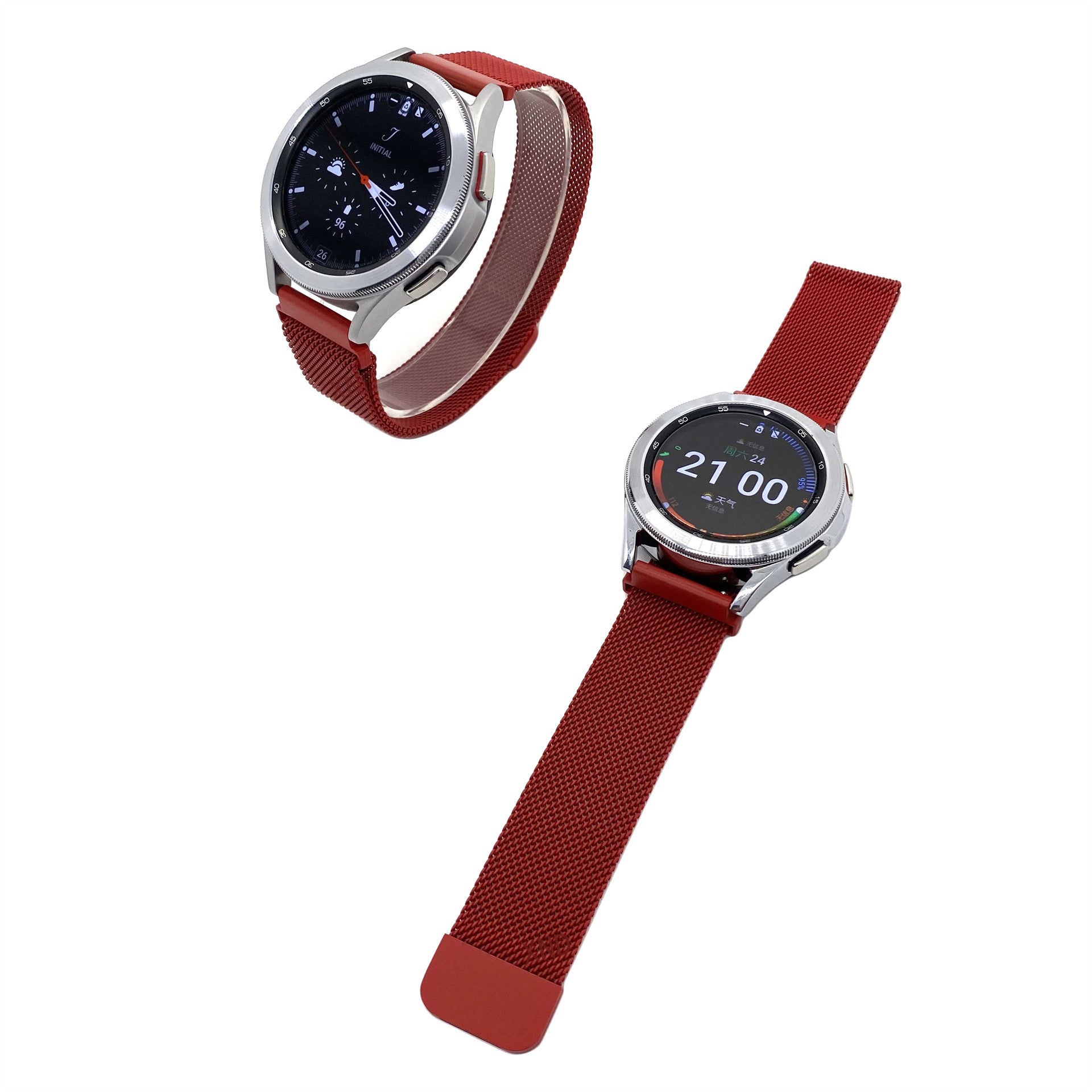 Bracelet milanais Xiaomi Watch 2 Pro (rouge)