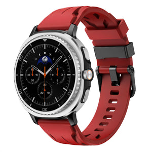 Bracelet silicone race Samsung Galaxy Watch 9 - 44mm (rouge)