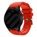Bracelet silicone sergé Amazfit Bip U (Pro) (rouge)