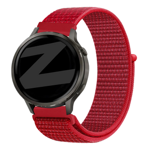 Bandz Bracelet nylon Loop Garmin Approach S50 (rouge)