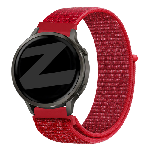 Bandz Bracelet nylon Loop Garmin Approach S12 (rouge)