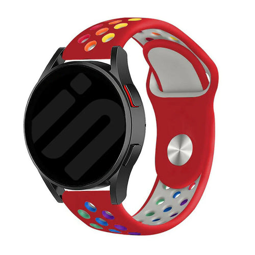Withings ScanWatch 2 - 42mm Sport Strap (Red/Colourful)