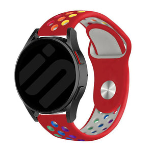 Bracelet sport Amazfit GTS 4 (rouge/coloré)
