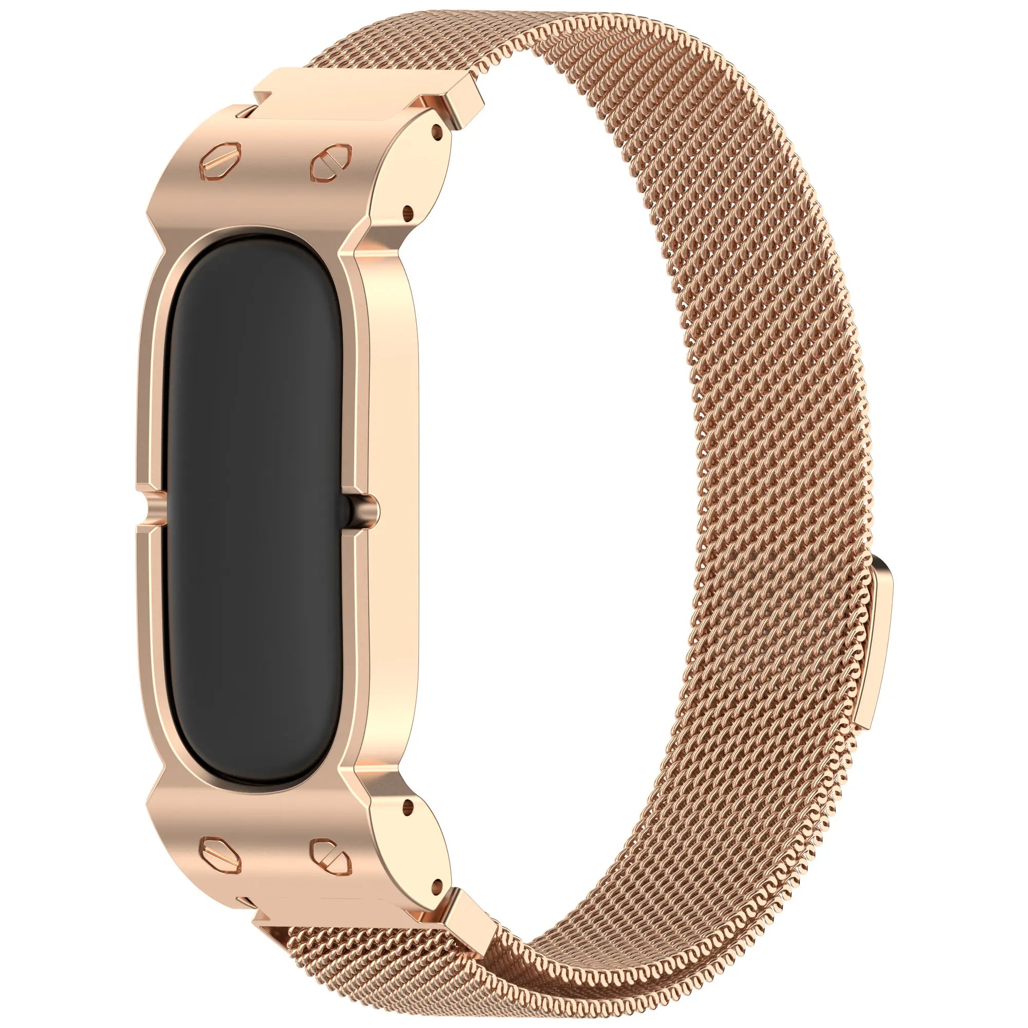 Bracelet milanais Fitbit Air (or rose)