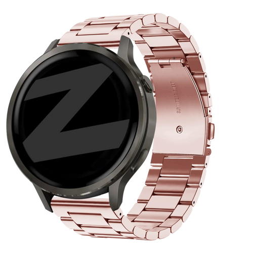 Bandz Bracelet acier 'Classic' Garmin Forerunner 645 (rose)