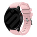 Bracelet silicone sergé Amazfit Bip U (Pro) (rose)