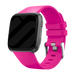 Bracelet silicone Fitbit Versa (rose vif)