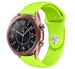 Bracelet sport Samsung Galaxy Watch 3 41mm (vert clair)