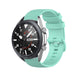 Bracelet silicone luxe Samsung Galaxy Watch 3 45mm (aqua)