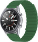 Bracelet silicone magnétique Samsung Galaxy Watch 3 45mm (vert)