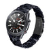 Bracelet résine Samsung Galaxy Watch 3 45mm (noir/blanc)