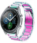 Bracelet acier Samsung Galaxy Watch 3 45mm (arc-en-ciel)