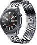 Bracelet acier poisson Samsung Galaxy Watch 3 45mm (noir)