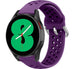 Bracelet silicone avec trous Samsung Galaxy Watch 4 40mm (violet)