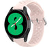 Bracelet silicone avec trous Samsung Galaxy Watch 4 40mm (rose)