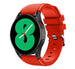 Bracelet silicone Samsung Galaxy Watch 4 40mm (rouge)