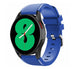 Bracelet silicone Samsung Galaxy Watch 4 44mm (bleu)