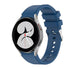 Bracelet silicone Samsung Galaxy Watch 4 - 44mm (bleu)