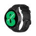 Bracelet silicone luxe Samsung Galaxy Watch 4 44mm (noir)