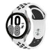 Bracelet sport Samsung Galaxy Watch 4 - 44mm (blanc/noir)