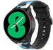 Bracelet camouflage Samsung Galaxy Watch 4 44mm (bleu)