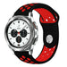 Bracelet sport Samsung Galaxy Watch 4 - 44mm (noir/rouge)