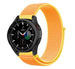 Bracelet nylon Samsung Galaxy Watch 4 Classic 42mm (jaune clair)