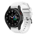 Bracelet silicone Samsung Galaxy Watch 4 Classic 42mm (blanc)