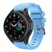 Bracelet silicone Galaxy Watch 4 Classic 46mm (bleu sable)