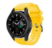 Bracelet silicone Samsung Galaxy Watch 4 Classic 46mm (jaune)