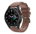 Bracelet silicone Samsung Galaxy Watch 4 Classic 46mm (marron café)