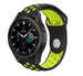 Bracelet sport Samsung Galaxy Watch 4 Classic 42mm (noir/jaune)