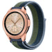 Bracelet nylon Samsung Galaxy Watch 42mm (vert et bleu)