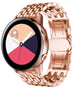Bracelet acier dragon Samsung Galaxy Watch 42mm (or rose)