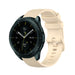 Bracelet silicone luxe Samsung Galaxy Watch 42mm (beige)