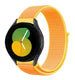 Bracelet nylon Samsung Galaxy Watch 5 - 40mm (jaune clair)