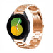 Bracelet acier Samsung Galaxy Watch 5 - 40mm (or rose)