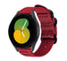 Bracelet nylon boucle Samsung Galaxy Watch 5 - 40mm (rouge)
