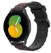 Bracelet sport boucle Samsung Galaxy Watch 5 - 40mm (noir/rouge)