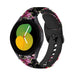 Pink Flower Samsung Galaxy Watch 5 40mm Strap