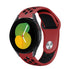 Bracelet sport Samsung Galaxy Watch 5 - 40mm (rouge/noir)