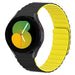 Bracelet silicone magnétique Samsung Galaxy Watch 5 - 40 mm (noir/jaune)