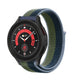 Bracelet nylon Samsung Galaxy Watch 5 Pro (vert et bleu)