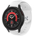 Bracelet sport Samsung Galaxy Watch 5 Pro - 46mm (blanc)