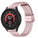Bracelet acier inoxydable Samsung Galaxy Watch 5 Pro (rose)