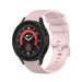 Bracelet silicone luxe Samsung Galaxy Watch 5 Pro (rose)