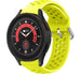 Bracelet silicone avec trous Galaxy Watch 5 Pro (jaune)