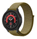 Bracelet nylon Samsung Galaxy Watch 5 Pro (olive)